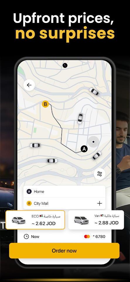 TaxiF Map